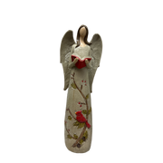Cardinal And Book Angel Figurine