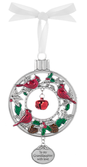 Jingle Bell Ornament - To My Grandaughter With Love