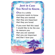Wallet Card - Just in Case You Need to Know...