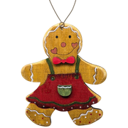 Ginny's Holiday Sweetness: Hand-Painted Plywood Ornament