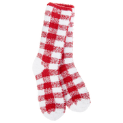 Knit Pickin Fireside Crew - Crimson and White