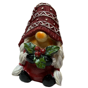 Mistletoe Holiday Gnome Figurine