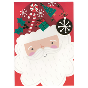 Jolly Santa Christmas Card