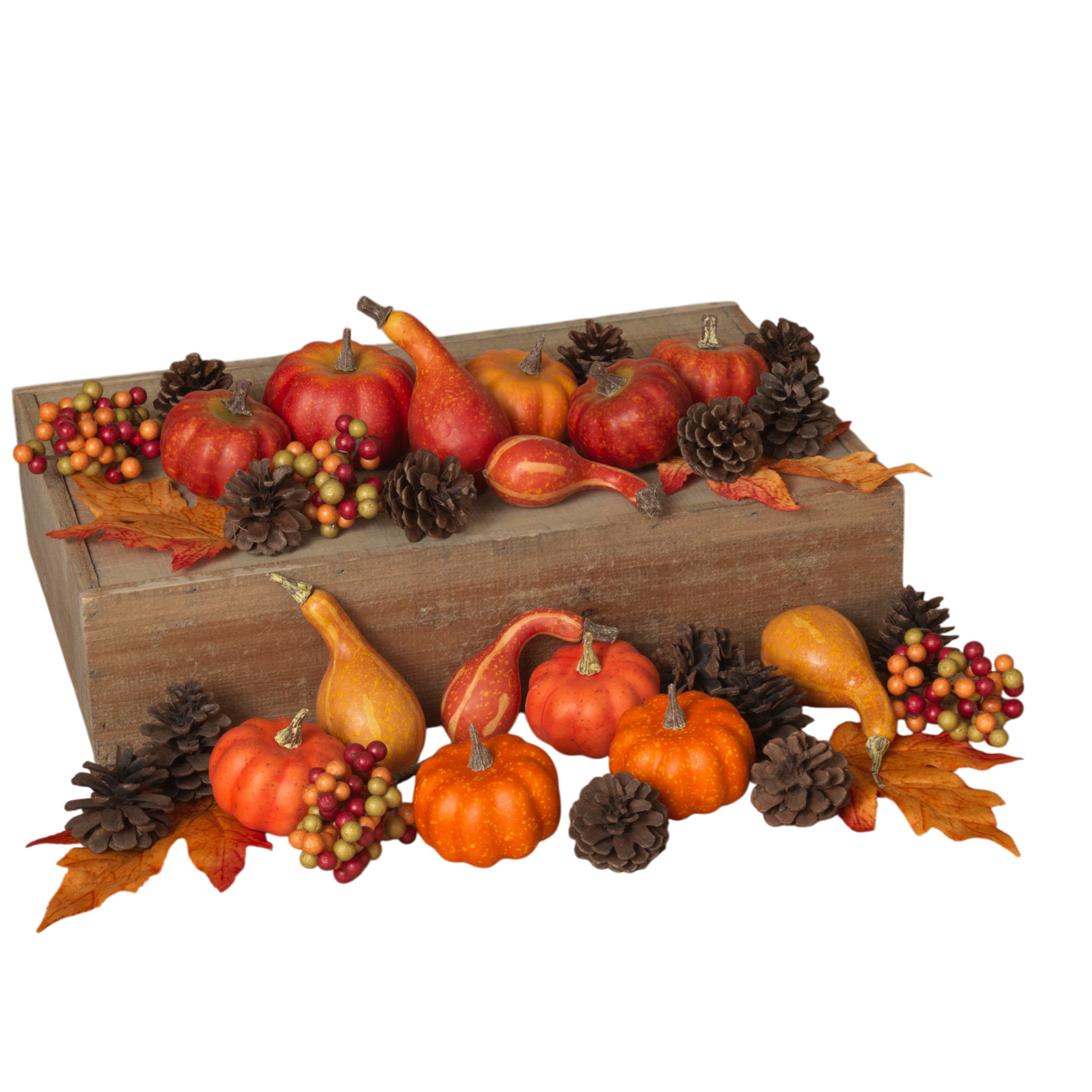 Harvest Accents in a Mesh Bag -