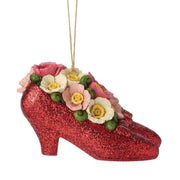 Dorothy's Ruby Slippers in Full Bloom - Ornament