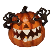 Light Up Jack-O-Lantern - Orange