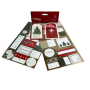 57 Count Variety Gift Tags - Elegant Christmas