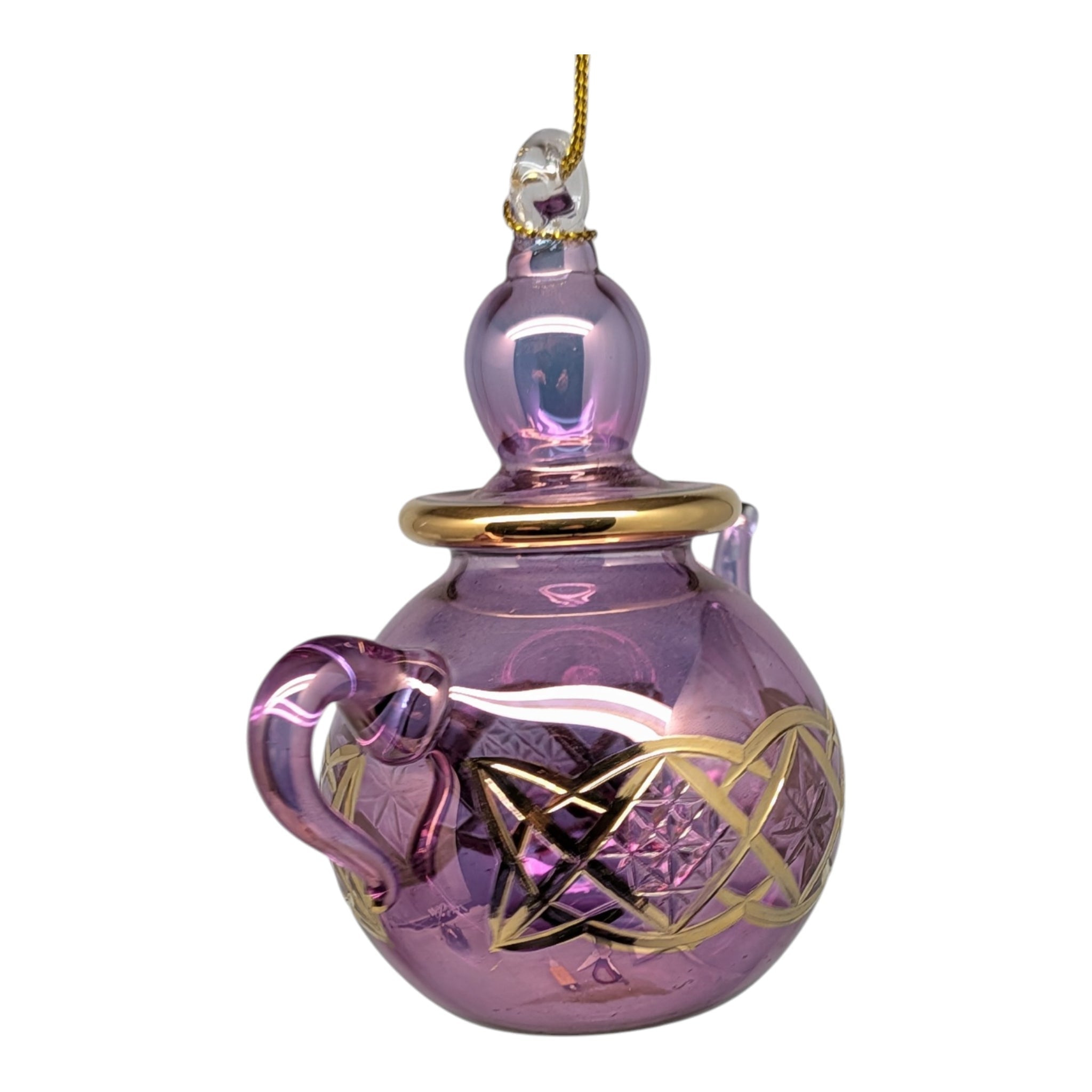 Amethyst Royal Teapot Ornament