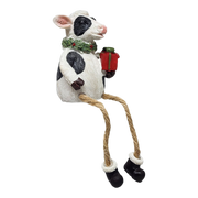 Farm Animal Shelf Sitter - Cow