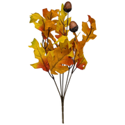 13-Inch Autumn Oak Leaf Bush