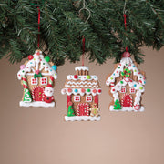 Clay Dough Gingerbread House Ornament - 5 Inch -