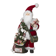 North Pole Post Santa Claus Figurine