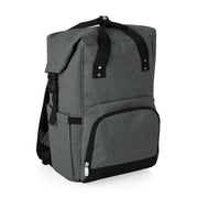 On The Go Roll-Top Backpack Cooler Grey by Homeportonline