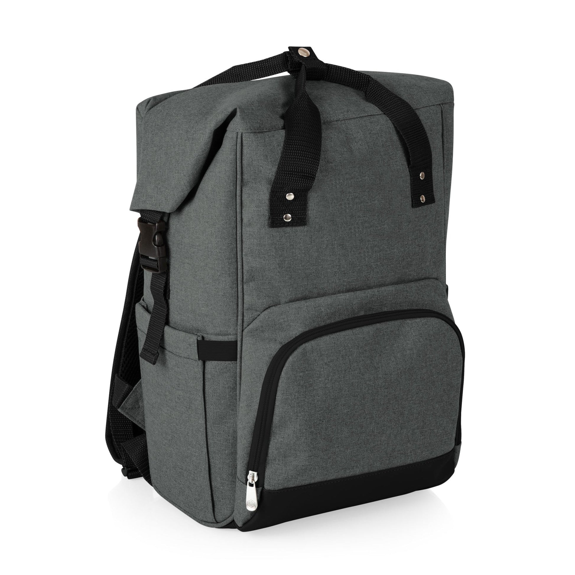 On The Go Roll-Top Backpack Cooler Grey by Homeportonline