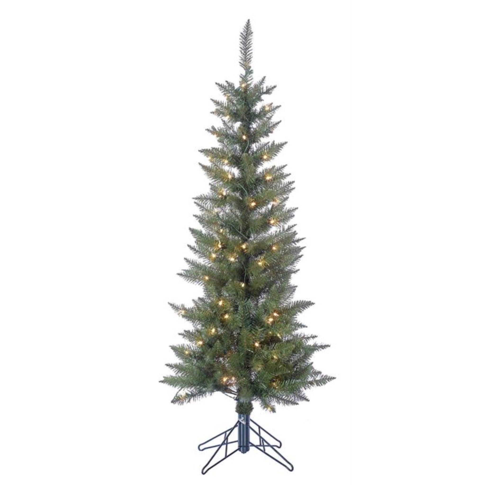 Column Tree - 4 Foot - 100 Clear Lights